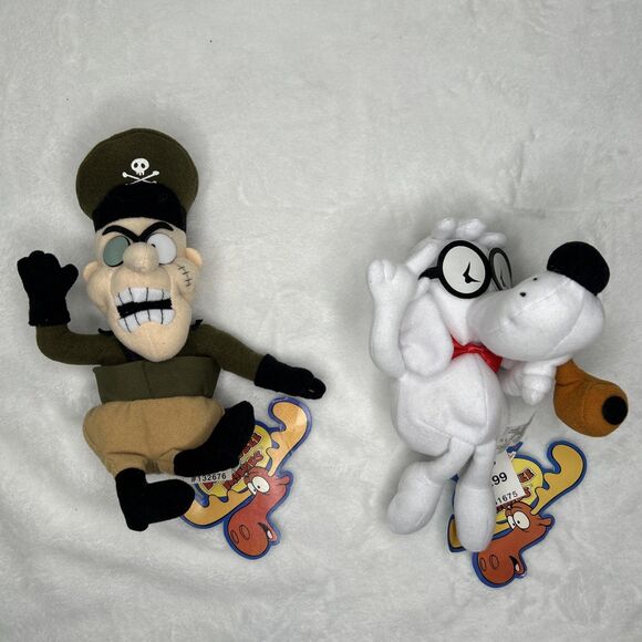 Rocky & Bullwinkle and Friends 2000 CVS COMPLETE SET of 12 Plush Dolls, Tags - Picture 14 of 15